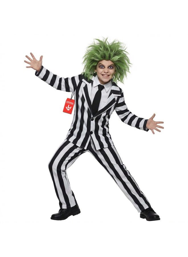 MORPH Beetle Striped Suit Boys S Black - Image 1