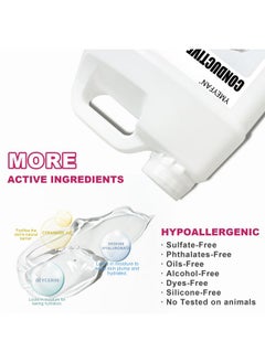 YMEYFAN YMEYFAN 2.5L Large Conductive Gel for Microcurrent Facial Device, Radio Frequency Laser Hair Removal Cooling Gel, Sulfate & Phthalate-Free, Sodium Hyaluronate, Ceramide AP for Skin Soothing Hydrating  - Image 3