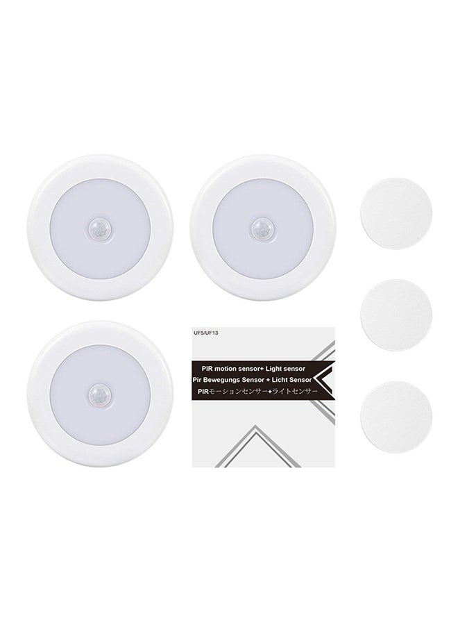 Loquat 3 Piece LED Motion Sensor Light White - Image 5