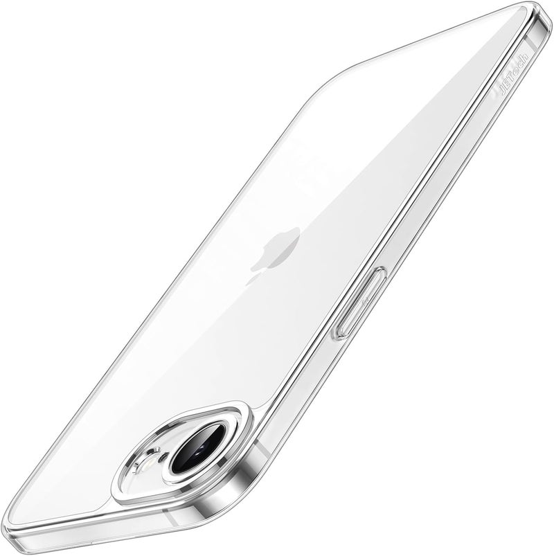 Jetech Slim Case For Iphone 16E 6.1-Inch 2025 With Camera Lens Full Protection, Ultra-Thin Lightweight Clear Minimalist Protective Phone Cover Clear - Image 1