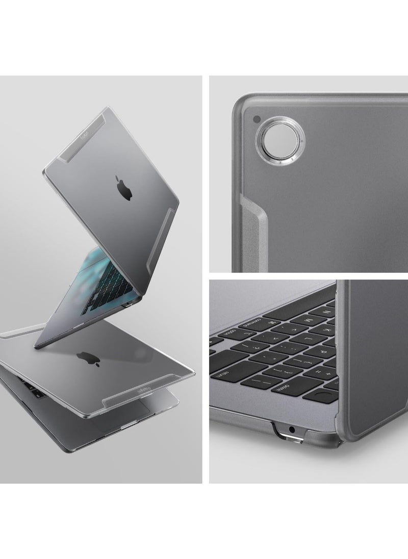 Spigen Thin Fit MacBook Air 15 inch M4 A3241 (2025) / M3 A3114 (2024) / M2 A2941 (2023) Transparent Protective Hard Shell Case Cover - Crystal Clear  - Image 3