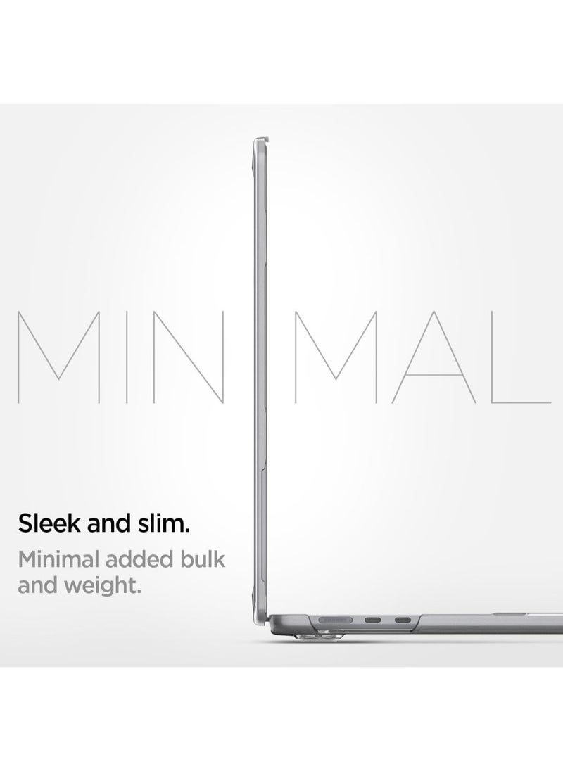 Spigen Thin Fit MacBook Air 15 inch M4 A3241 (2025) / M3 A3114 (2024) / M2 A2941 (2023) Transparent Protective Hard Shell Case Cover - Crystal Clear  - Image 5