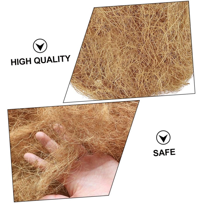 Natural Coconut Fiber Pet Bedding Cozy Light Brown Pad for Rabbits Guinea Pigs - Image 5