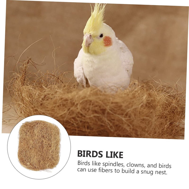 Natural Coconut Fiber Pet Bedding Cozy Light Brown Pad for Rabbits Guinea Pigs - Image 4