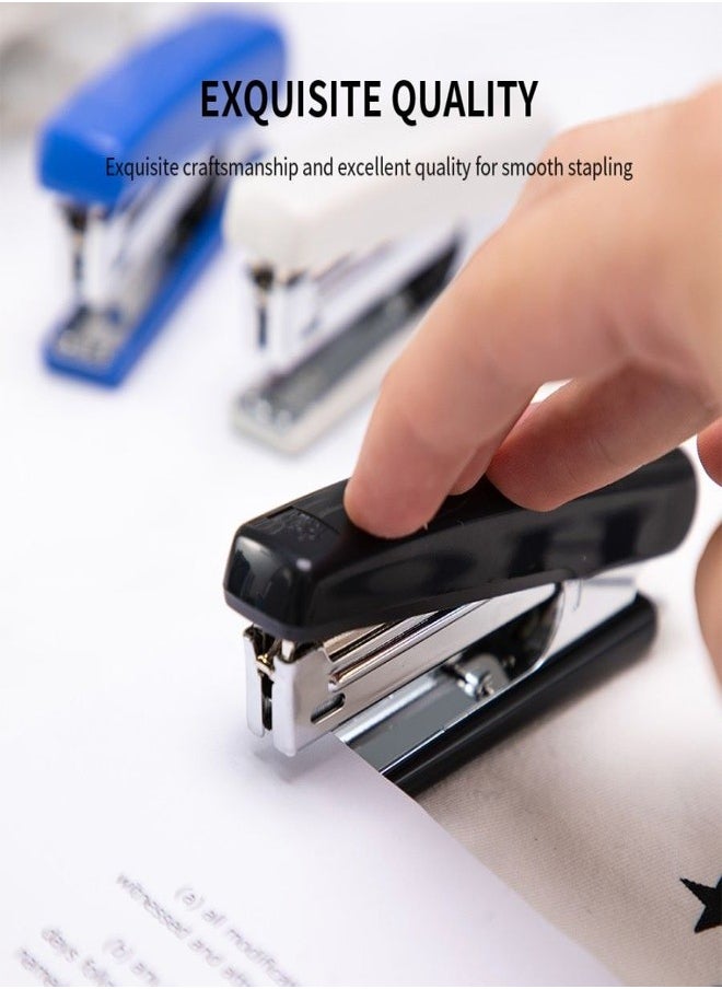 Deli - Desktop Portable Stapler Blue - Image 1