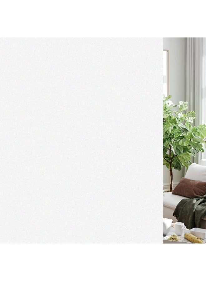Home Trove Hidbea Frosted Window Privacy Film Non-Adhesive, Reusable Uv Protection Window Glass Films Colorful Self Static Cling Removable Window Stickers - Image 1