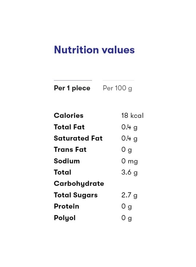 منتوس حلوى انكردبل تشو بنكهة الفراولة 45جم - Image 2