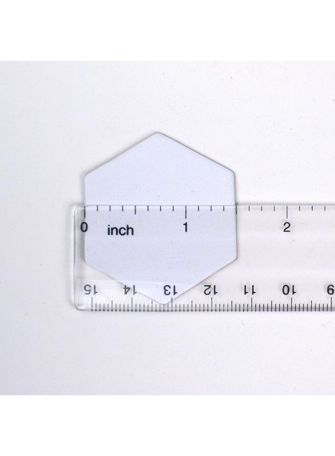 Hedral Value Pack Of 30 Blank 1.5" Hexagon Hex Board Game Chits Tiles Counters Markers Diy DD - Image 4