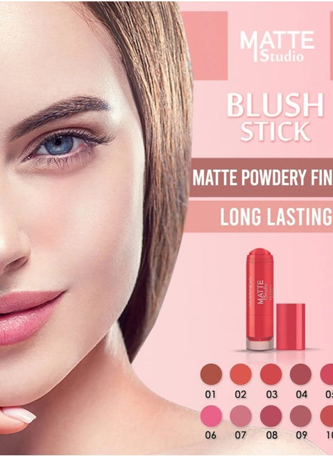matte blush stick