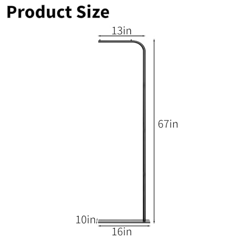 TBTFW 67 Inch High Hanging Bird Cage Stand, Bird Feeder Stand with Base, Suitable for Hanging Various Types of Birdcages(Weight Limit: Within 35 Pounds) - Image 2