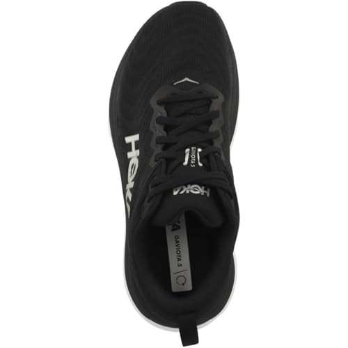 Hoka Men's Gaviota 5 Sneaker, Black/White, 9 - Image 2