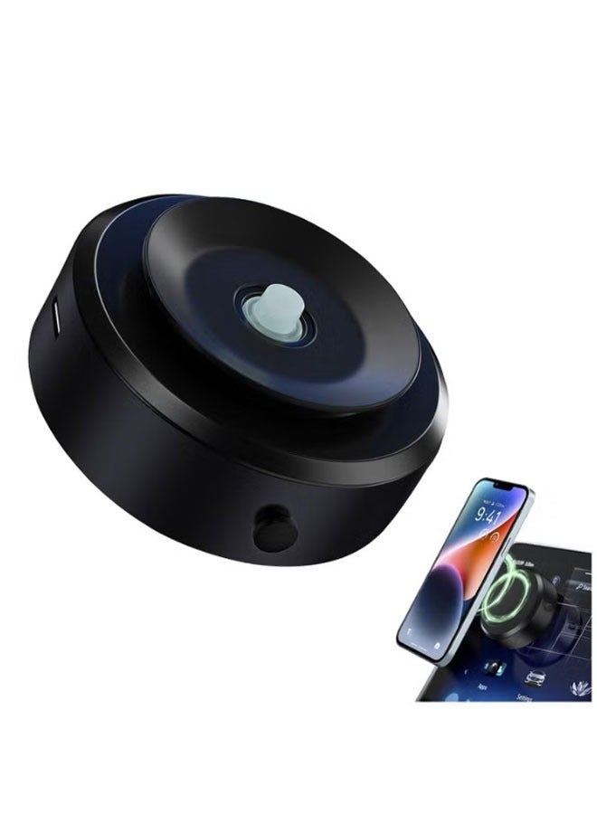 Magnetic Car Windshield Phone Holder, 360° Rotatable, Strong Suction, Universal Design - Image 3