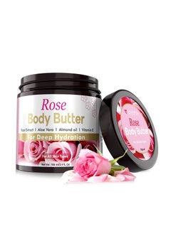 VOLAMENA WITH DEVICE Rose Body Butter Rose Aloe Vera Almond & Vitamin B3 & E  - Image 2