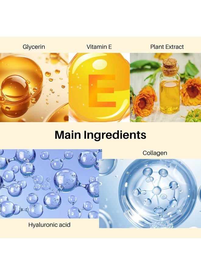 Reengull 40 Pairs 24K Gold Eye Masks & Lip Masks, Crystal Collagen Under Eye Patches for Puffy Eye, Moisturizing Skin Care Lip Eyes Patches for Dark Circles, Wrinkles and Fine Lines (gold and pink) - Image 3