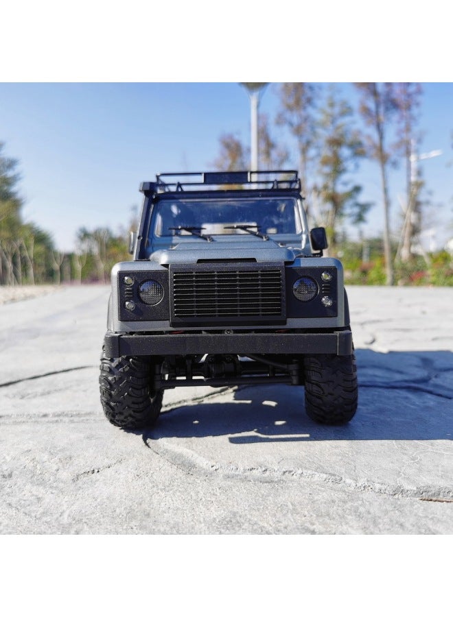 Mn99s Full Scale Four-wheel Drive Climbing Car Guardian Spotlight Upgrade Version Rc Car Remote Control Toy-Color:MN-99S2 Generation Three Electricity-Proportion:1:12  - Image 2