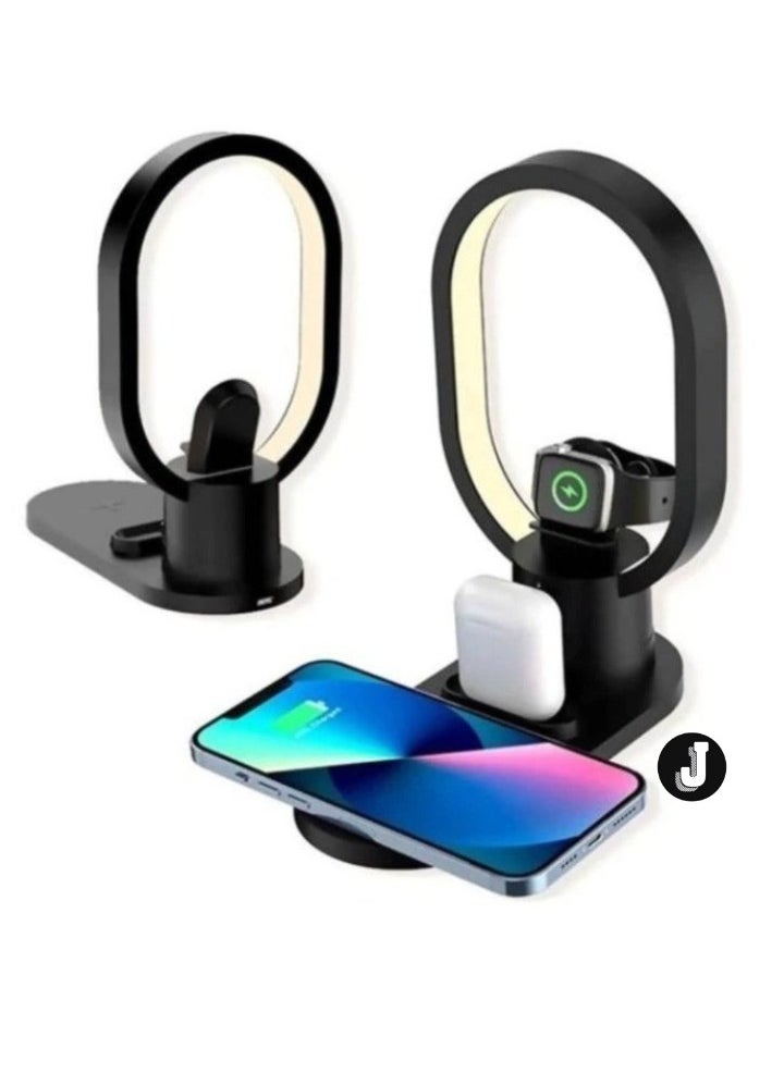 JAJEEK "15W Wireless Charging Table with Earbuds Charging – AY-41 Multifunctional Desk Station for Quick & Efficient Charging" - Image 2