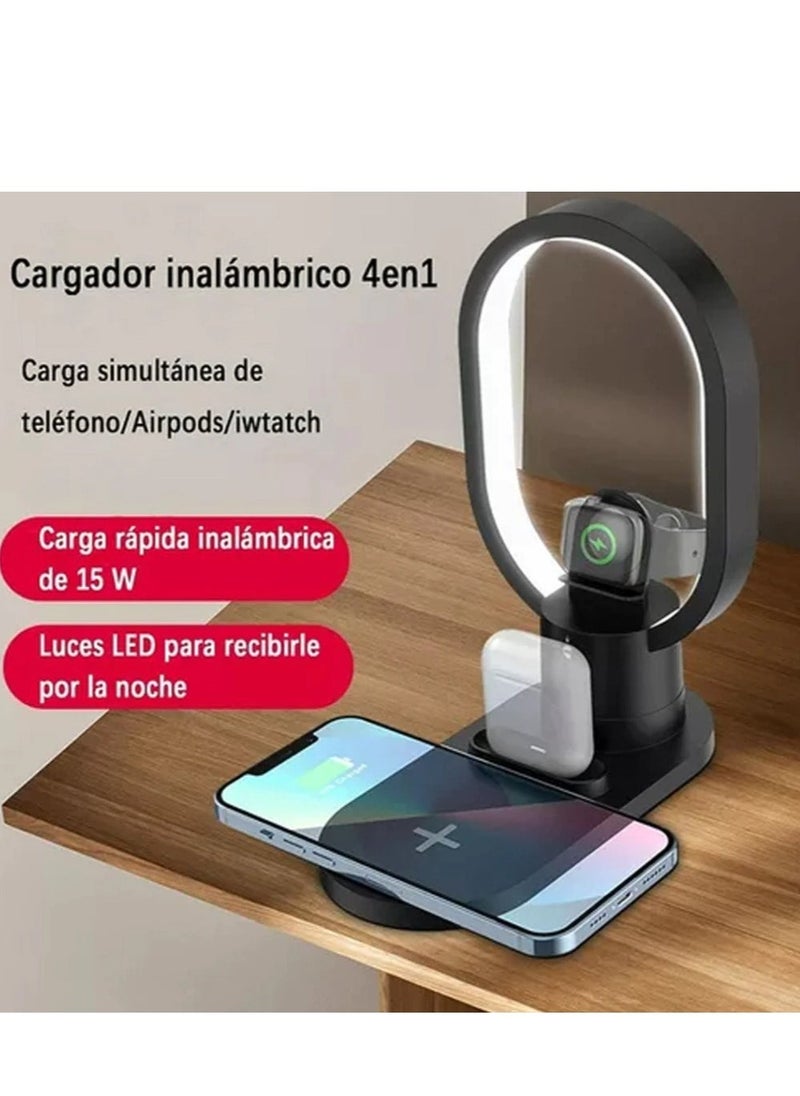 JAJEEK "15W Wireless Charging Table with Earbuds Charging – AY-41 Multifunctional Desk Station for Quick & Efficient Charging" - Image 4