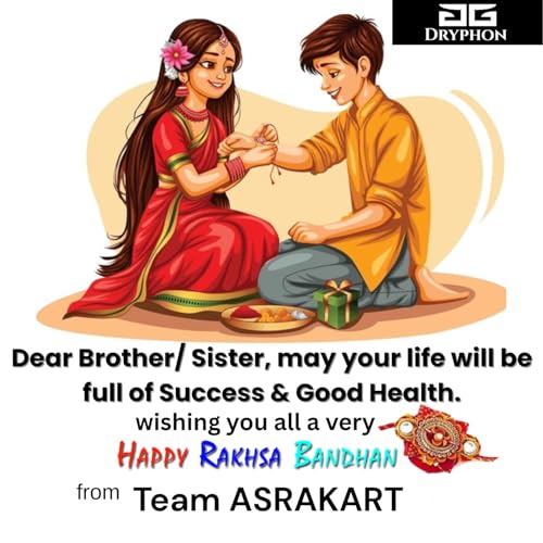 DRYPHON Peacock Combo Rakhi for Brother and Bhabhi | Lumba Rakhi for Bhabhi & Matching Rakhi for Bhai with Roli Chawal Tilak Set and Tealight Candle | Rakhi Set for Bhaiya Bhabhi (LMB-03) - Image 4