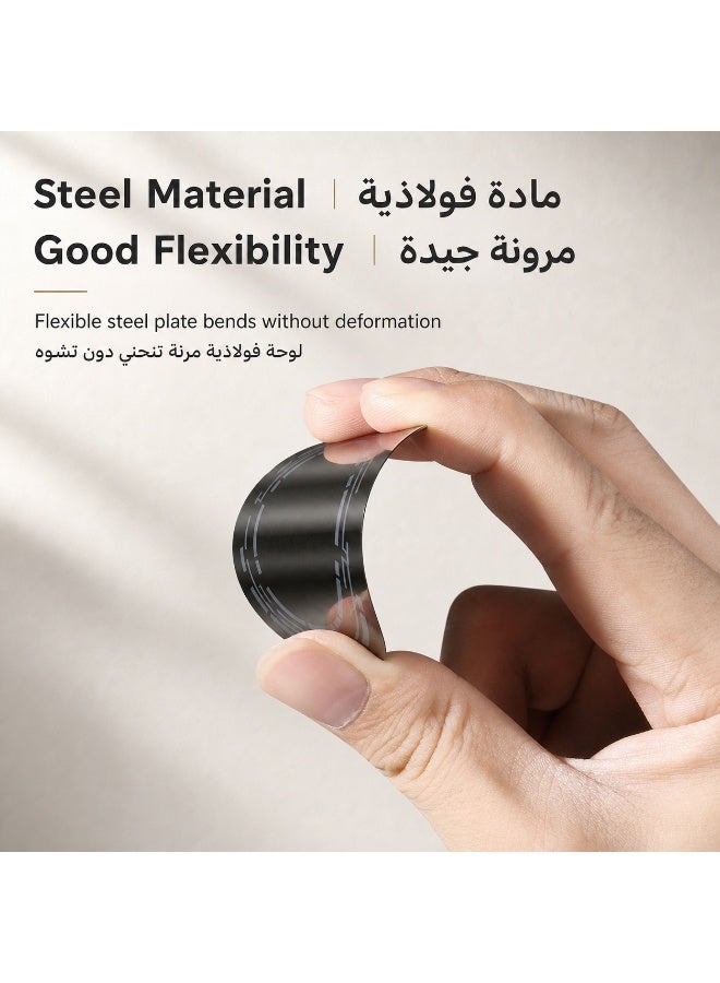 SIGood Magnetic Cooling Discs for Phone Cooler, 5 Pcs 2.36 inch Round Thermal Conductive Plates with Nano Adhesive, Compatible with Magnetic Back Clip Phone Radiator Fans - Image 4