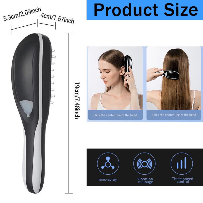 WINB Electric Scalp Massage Brush, Scalp Massager, Hair Massager Comb with Soft Rubber - Image 2