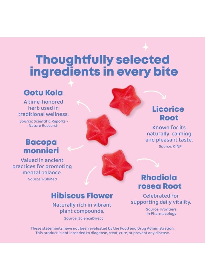 JoySpring, Genius Gummy, Strawberry, 60 Gummies - Image 2