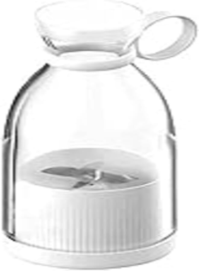 Generic Portable Blender Portable Electric Juicer Mini Portable Blender Fruit Mixers Fruit Extractors Multifunction Juice Maker Machine (A-578 White)
