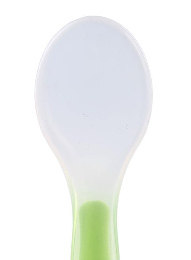 Chicco Soft Silicone Spoon 6M+, Green - Image 5