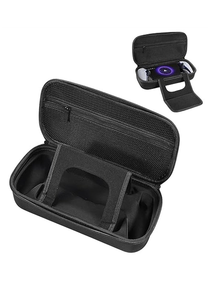 Portable hard portable case, suitable for PS5 new handheld console PlayStation Portal storage bag (black bag 1pc)