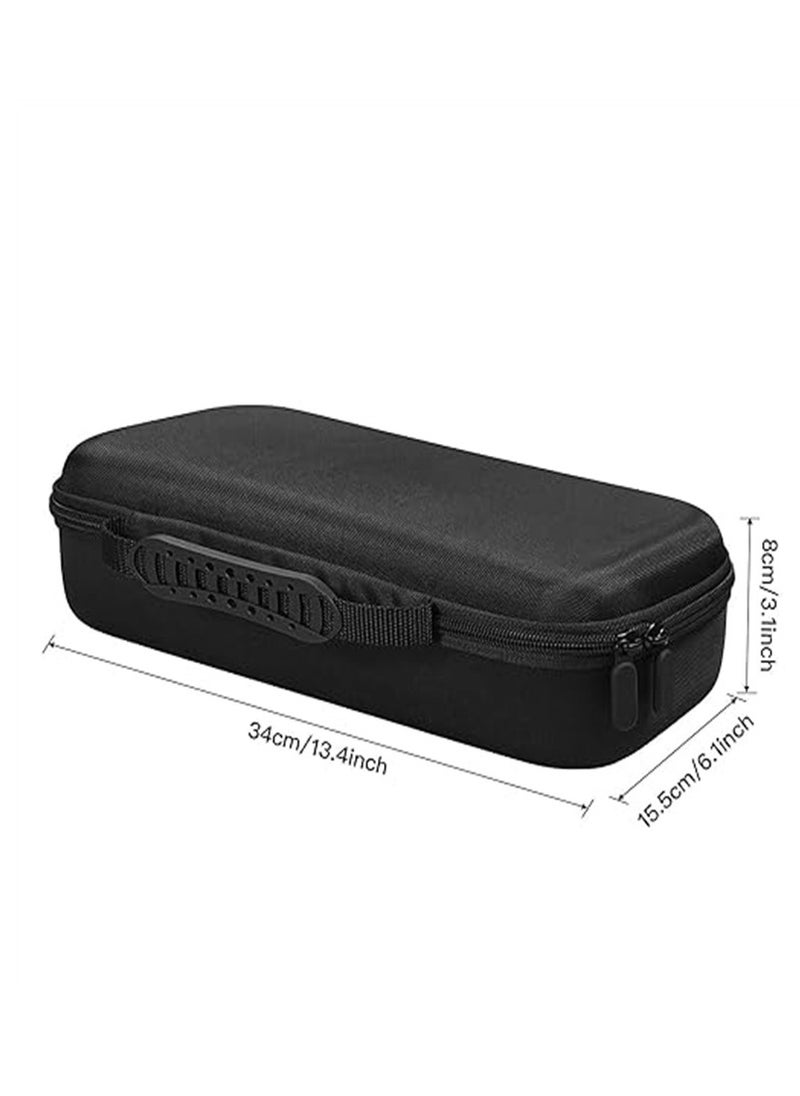 Portable hard portable case, suitable for PS5 new handheld console PlayStation Portal storage bag (black bag 1pc)
