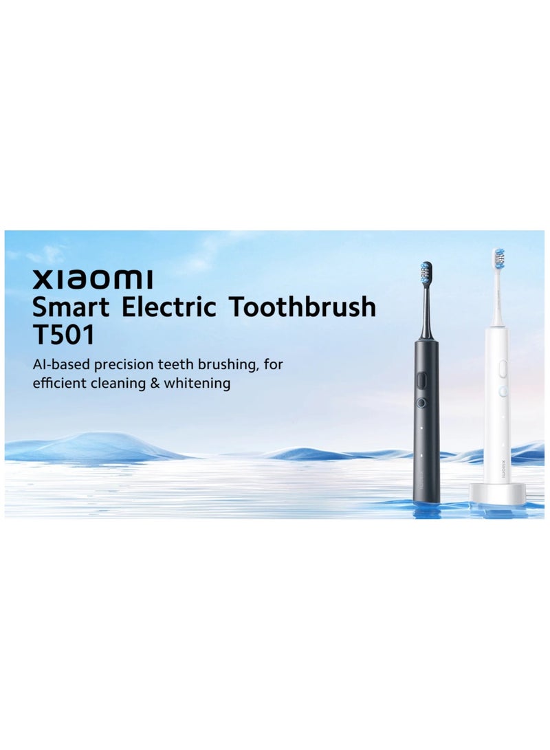 Xiaomi Smart Electric Toothbrush T501 | IPX8 waterproof | 60-days long battery life | Over-pressure alerts | 3 Brush Modes | Dark Gray - Image 5