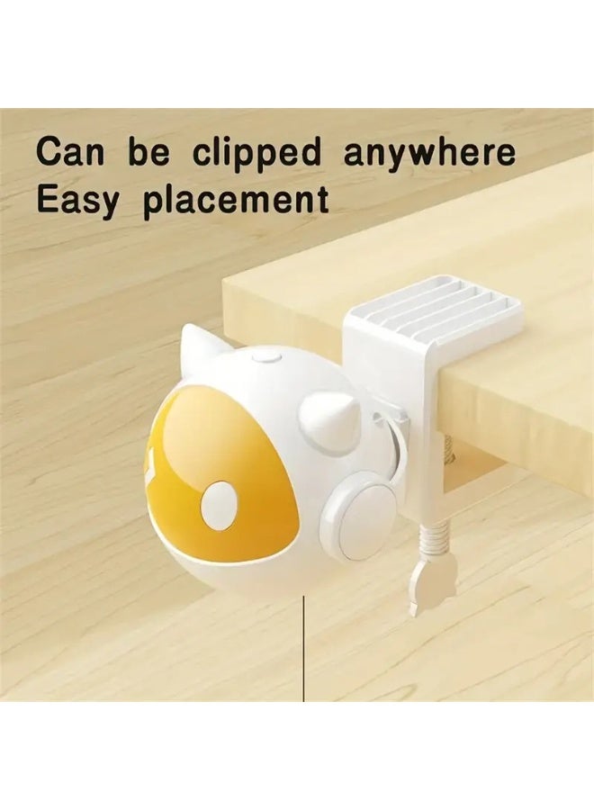 Interactive Automatic Cat Toy – Cartoon Design with Retractable Ball for Hunting & Exercise - Image 5