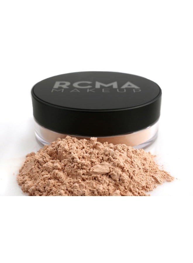RCMA Makeup (Topaz) - Premiere Loose Powders - Talc & Paraben Free Translucent Foundation or Finishing HD Pro with Blurring Smoothing Effect - Colour Topaz - Image 2