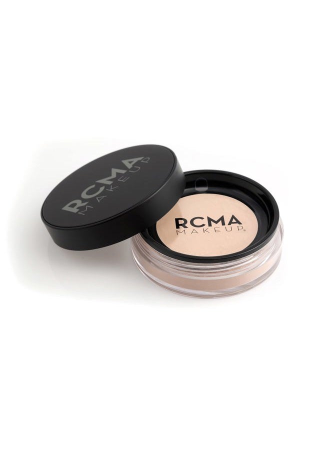 RCMA Makeup (Topaz) - Premiere Loose Powders - Talc & Paraben Free Translucent Foundation or Finishing HD Pro with Blurring Smoothing Effect - Colour Topaz - Image 1