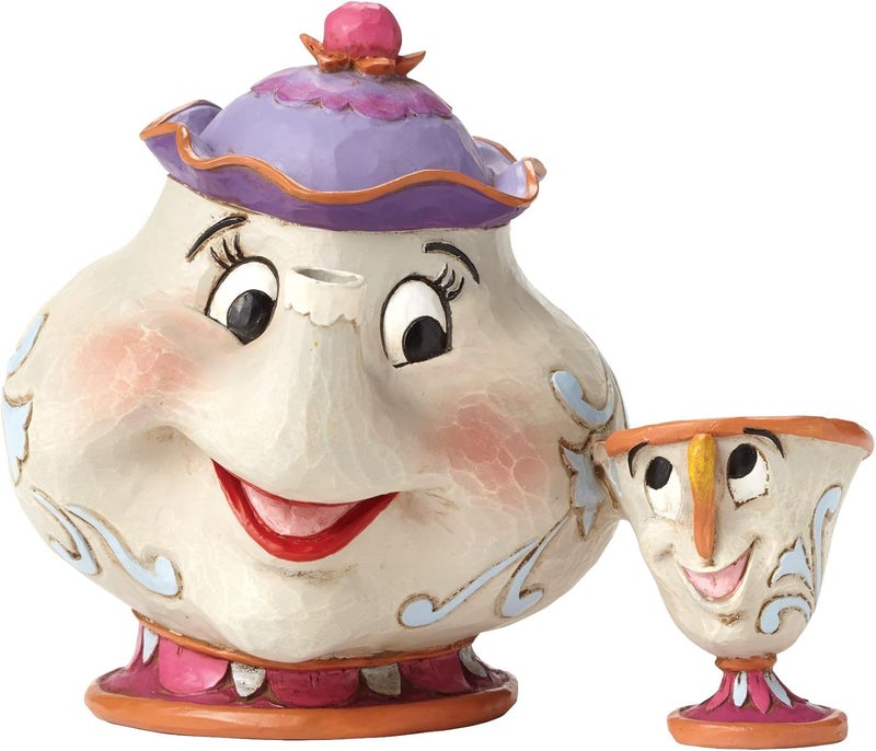 Enesco Disney A Mothers Love Mrs Potts Chip Figurine - Image 1