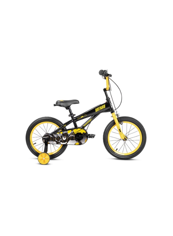 Spartan DC Batman Boys' Bike (12 inch, Black/yellow) - Image 1