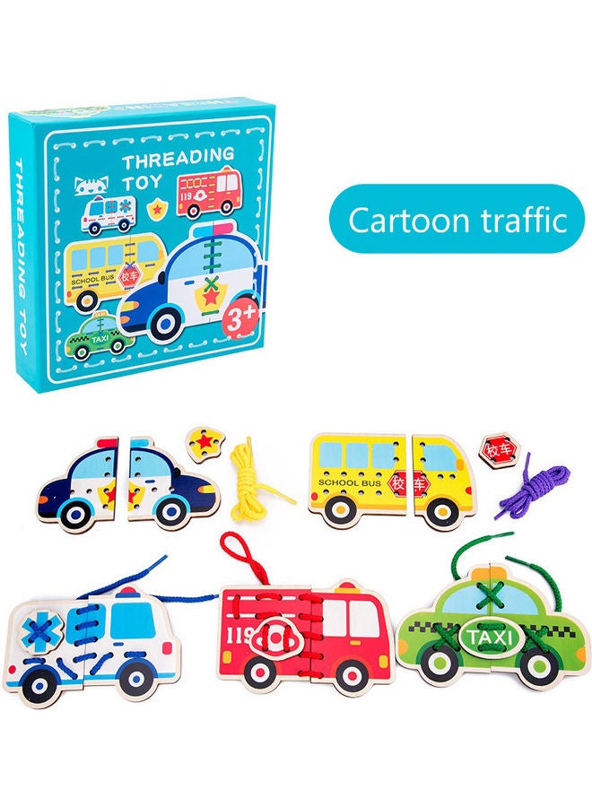 Vehicle Puzzle Toy Set