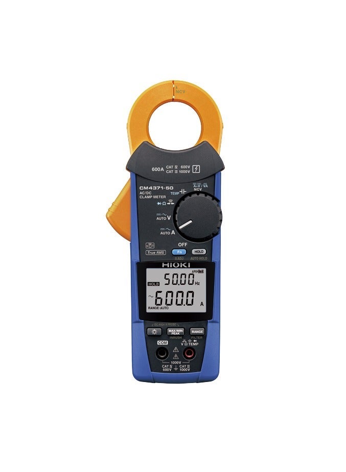 Hioki CM4371-50 AC/DC Clamp Meter (600A)