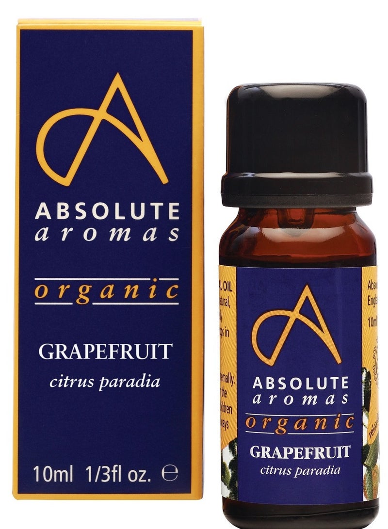 Absolute Aromas Grapefruit Organic Pure Essential Oil 10ml - Image 1