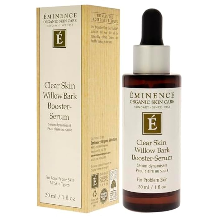 Eminence Organic Skincare Eminence Organic Clear Skin Willow Bark Booster Serum,1 Ounce - Image 4