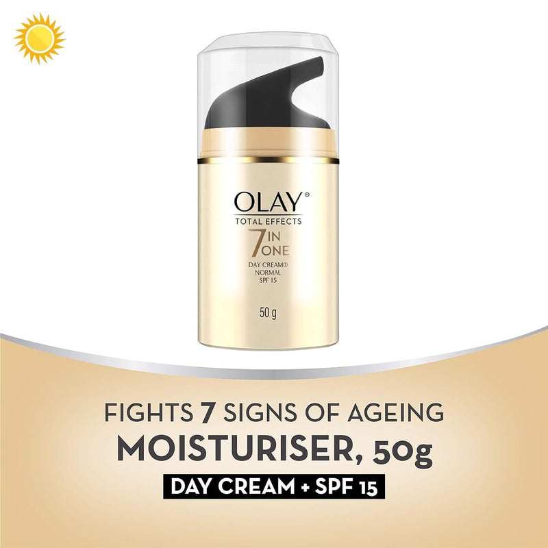 Olay, Total Effects 7 in 1 Day Cream Normal with SPF 15, 50g, 1.7 oz - Image 4