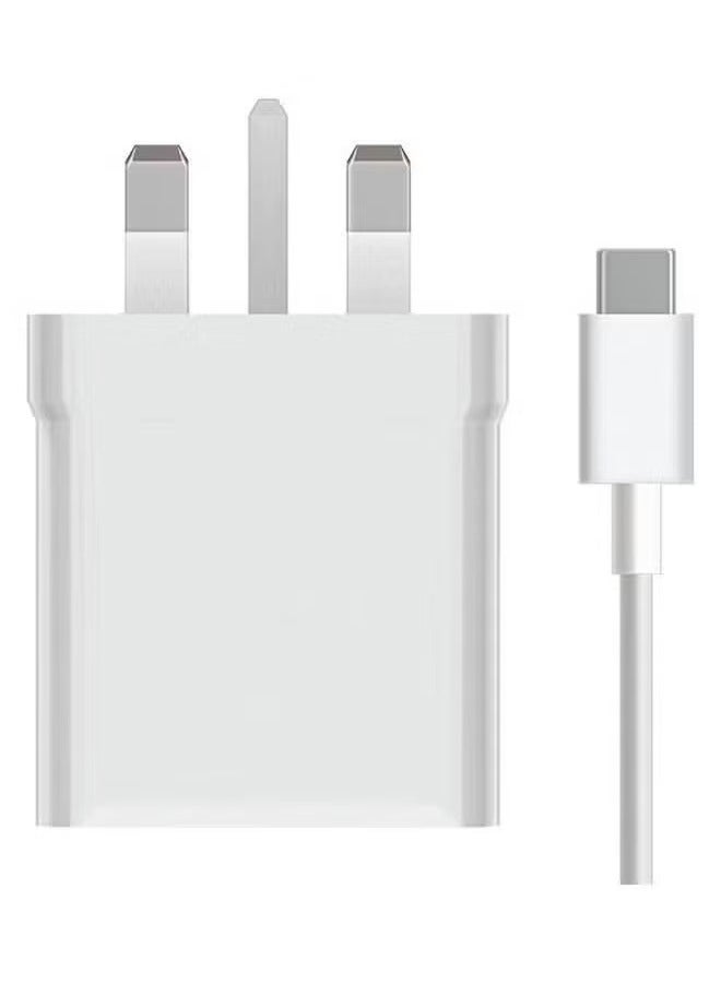 120W Charging Combo (Type-A) Fast Charger for Smartphones, Laptops & Tablets – High-Speed USB Quick Charge, Universal Compatibility, Safe & Durable Design for Home & Travel (White)