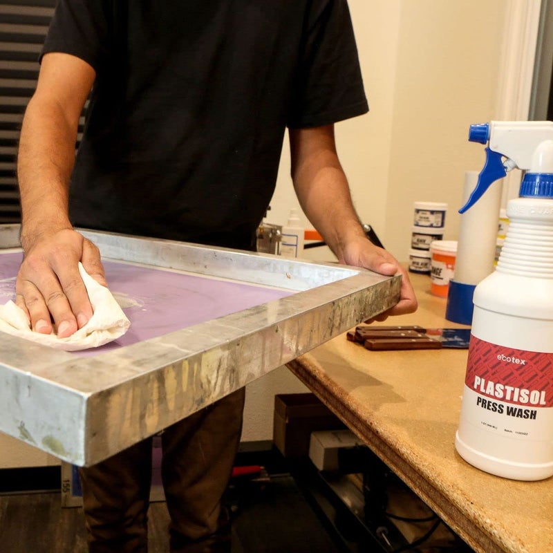 Screen Print Direct إيكوتكس® منظف بلاستيسول للضغط (ربع - 32 أونصة) - منظف ومزيل دهون لآلة الطباعة بالشاشة - إزالة لون حبر الطباعة بالشاشة - طباعة الشاشة مباشرة® - Image 3