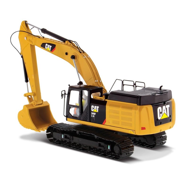 Diecast Masters CAT Caterpillar 349F L XE Hydraulic Excavator with Operator High Line Series 150 Diecast Model 85943 - Image 3