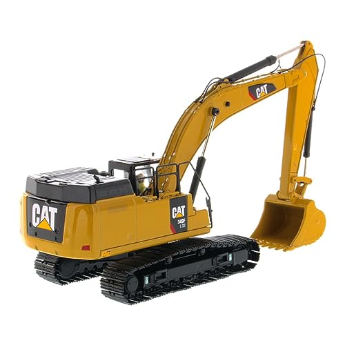 Diecast Masters CAT Caterpillar 349F L XE Hydraulic Excavator with Operator High Line Series 150 Diecast Model 85943 - Image 5
