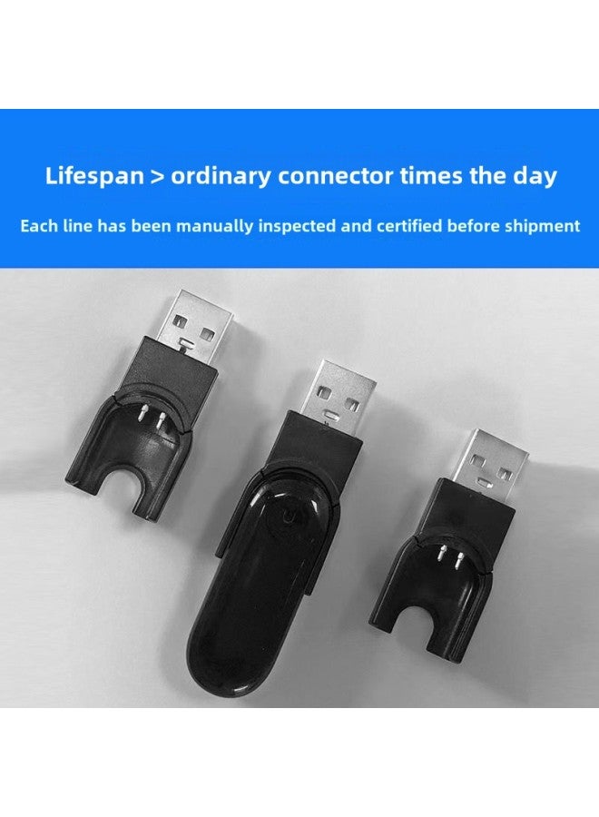 Smart Bracelet USB Charging Cable Suitable For M8M7M6M5 Original Fast Charging Convenient And Safe-Color:Black  - Image 2