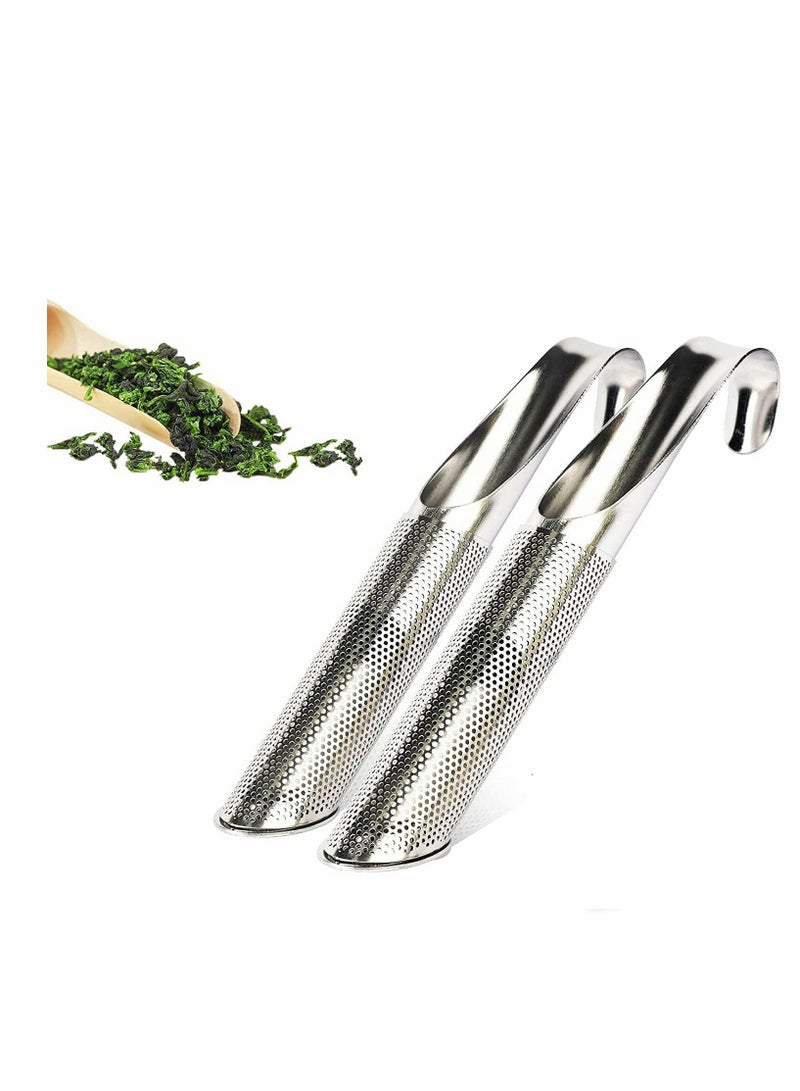 Tea Strainers for Fine Loose Tea,  Stainless Steel Tea Diffuser, Long-Handle Tea Filter, Premium Tea Infuser Tea Strainer for Tea, Rose, Coffee, Spices  - Image 1