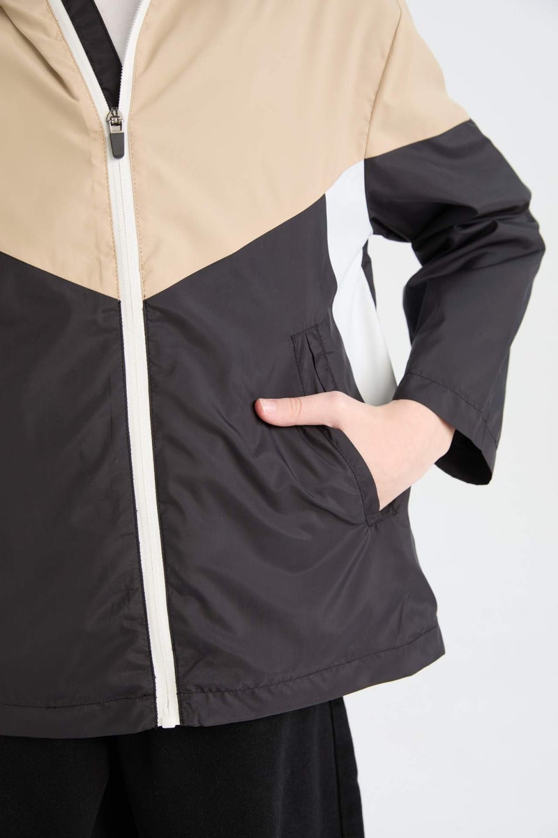 DeFacto Boy Hooded Waterproof Raincoat - Image 4