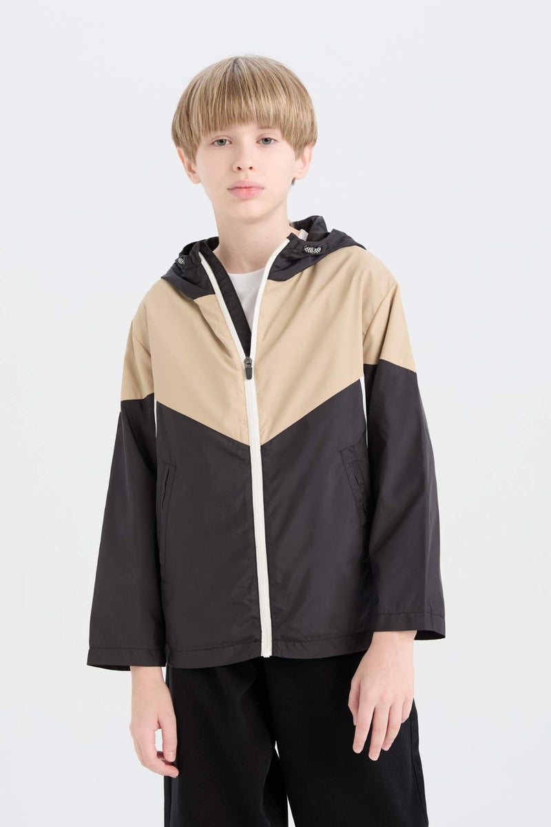DeFacto Boy Hooded Waterproof Raincoat - Image 3