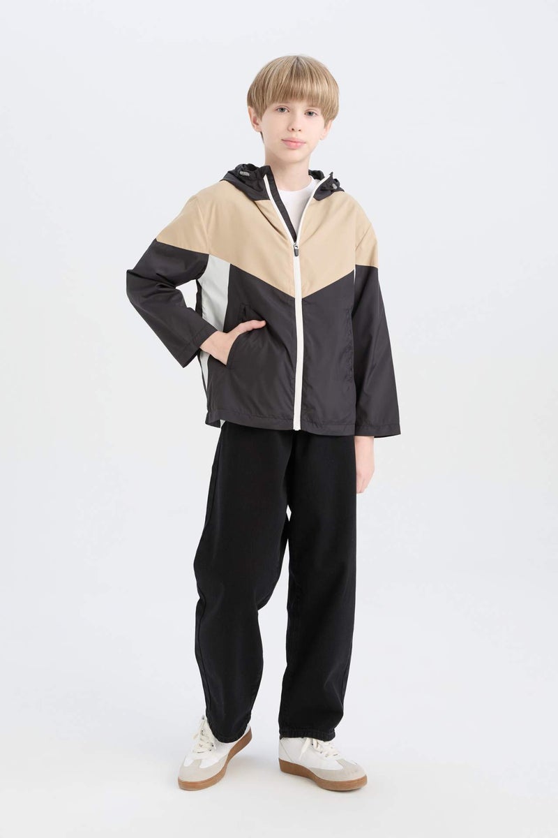 DeFacto Boy Hooded Waterproof Raincoat - Image 2