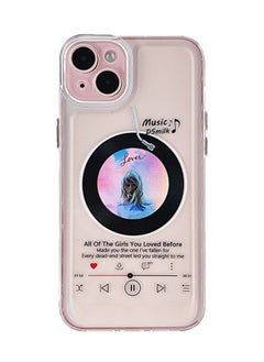 Taylor Swift iPhone 15 Plus Silicone Phone Case Clear, Drop Resistant Phone Case, Camera Lens Protect, Slim Shockproof Phone Cover, Suitable for iPhone15 Plus